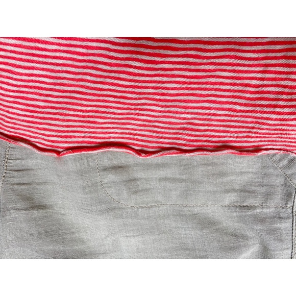 SzSm / DKNY Striped Tank with Ruffles - Picture 7 of 13